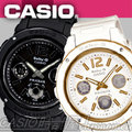 CASIO 時計屋 卡西歐Baby-G BGA-151-7B 黑X白 夏日儉約風 金屬橡膠混搭錶圈 全新 保固 附發票