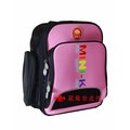 【葳爾登】MINI-K新一代小學生書包,超輕防水背包,兒童護脊書包反光安全護童書包1027粉紅色