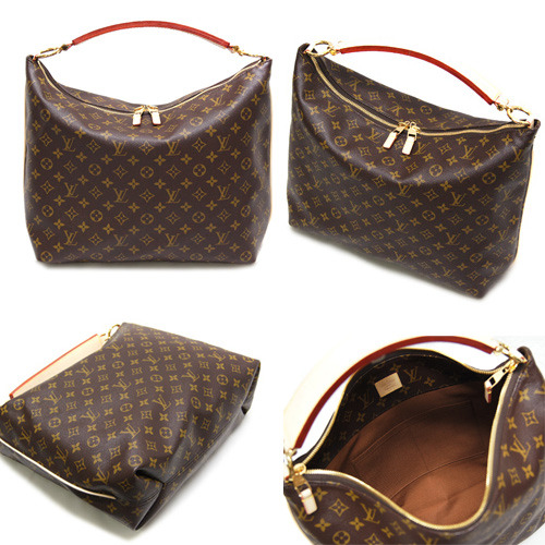 LOUIS VUITTON M40587 Monogram Sully MM Shoulder Bag