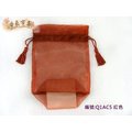 《香氛市集》 Q1AC5立體方型雪紗袋*6個(紅色)
