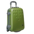 【葳爾登】ABS21吋PU大輪防割防水旅行箱,硬殼行李箱的頂極品,時尚拉桿登機箱1235綠21吋