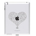 【東西商店】Ozaki iCoat Relief new iPad / iPad 2 專用仿鋁材質浮雕機背貼紙