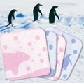 《日本毛巾》【接觸冷感】日本製 ECO涼感方巾 (企鵝)