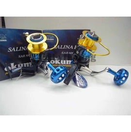 ◎百有釣具◎OKUMA SALINA 第二代強力紡車捲線器 規格5000a型~再送500米PE布線
