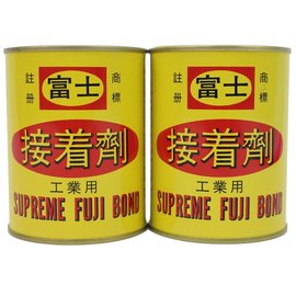 富士接著劑 A-300 鐵罐 強力膠 /一罐入(定105) 約300公克 台灣製造 -顏