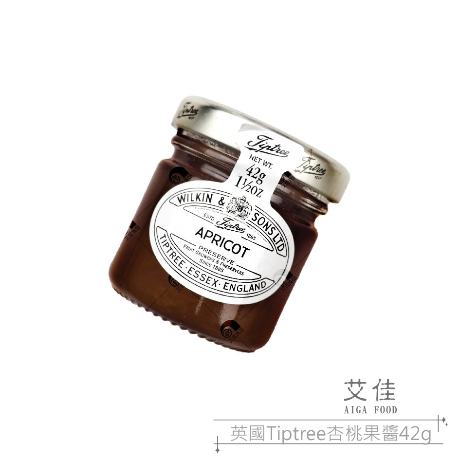 【艾佳】英國Tiptree迷你杏桃果醬42g/罐