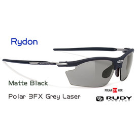 『凹凸眼鏡』義大利 Rudy Project Rydon系列 Matt Black/POLAR 3FX™ GREY LASER~偏光專業運動鏡~六期零利率