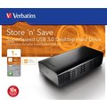 VERBATIM 1TB 3.5吋 USB3.0 外接式硬碟 黑色 ( 47670/STORE'N'SAVE EXTERNAL HD )