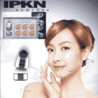 韓國原裝 ~ IPKN 『NEW-4G立體震動粉底主機+6個粉撲 』