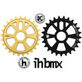【 IH BMX 】 KINK Bedlam 齒盤 22T / 23T / 25T / 28T 黑色/金色二種顏色可選擇