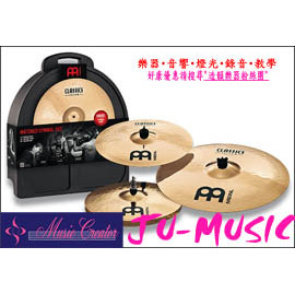 造韻樂器音響- JU-MUSIC - MEINL CC-141620M 4片 套裝 銅鈸 組 MATCHED CYMBAL SET