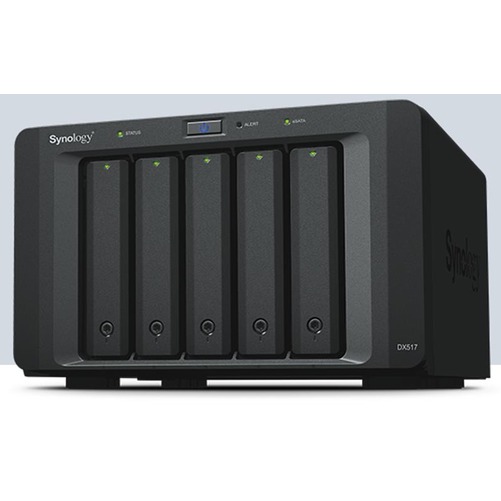 [Synology/擴充櫃/報備享優惠]DX517(5-bay SATA expansion unit for DS1819+,DS1517+,DS1817+,DS1517,DS1817)【電聯(留言),(現貨/預排)】