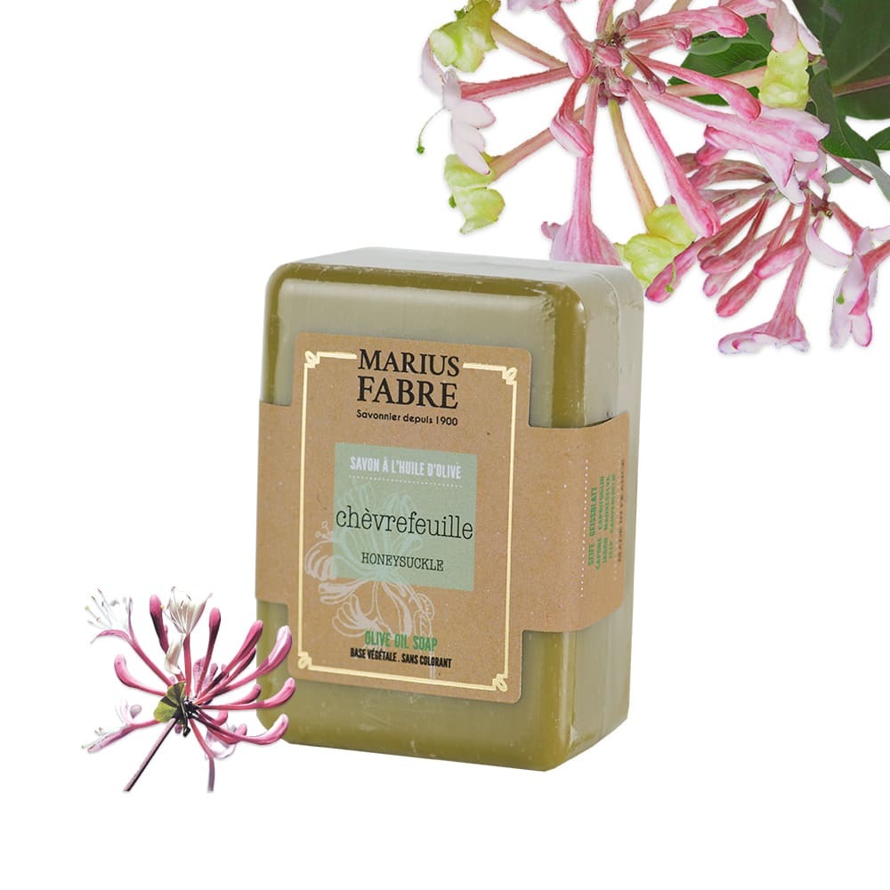 《法鉑馬賽皂》天然草本忍冬橄欖皂 x1塊(250g/塊)