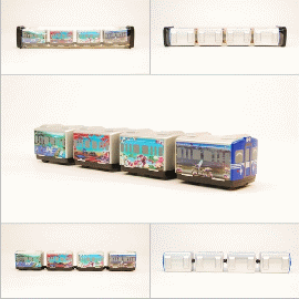 【鐵道新世界購物網】EMU600(彩繪版)小列車