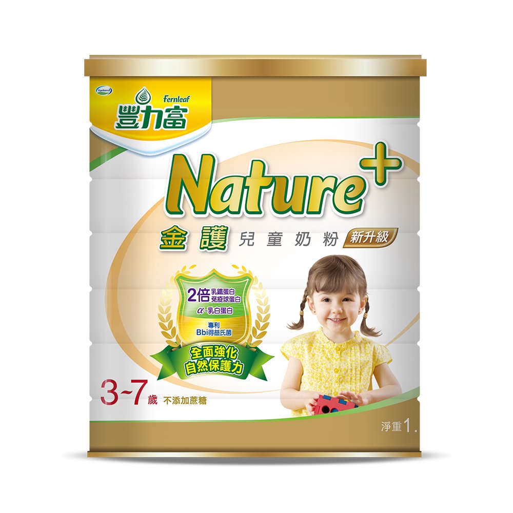 豐力富Nature+3-7歲兒童配方奶粉1.5kg【合康連鎖藥局】
