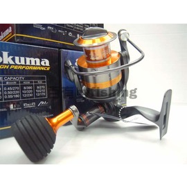 ◎百有釣具◎OKUMA 相撲 RAW II 8培林紡車式捲線器 65(10000)型~送PE線