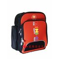 【葳爾登】MINI-K新一代小學生書包,超輕防水背包,兒童護脊書包反光安全護童書包1027紅色