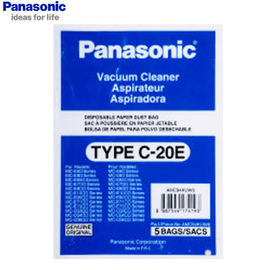 Panasonic 國際牌 集塵紙袋 TYPE-C20E 吸塵器專用集塵紙袋 MC-CG系列/MC-E7101/MC-E7103