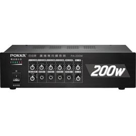 【 大林電子 】 POKKA 佰佳牌 數位公共廣播擴音器 PA-200W 綜合擴音器 最大輸出功率 200W 《 含稅免運費 》