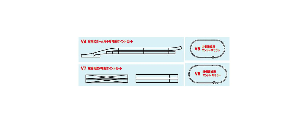 MJ 現貨Kato 20-865 N規(V6) 外側複線用線路組- PChome 商店街