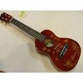 亞洲樂器 Alo Alo C-G37 夏威夷系列 彩繪圖騰 23吋 烏克麗麗 UKULELE 贈厚琴袋 (AIo AIo)