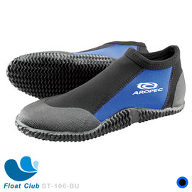 AROPEC 3mm 短筒膠底鞋 潛水鞋 潛水 衝浪 攀岩 -Palm(黑藍色)
