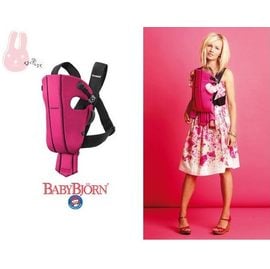 babybjorn baby carrier original pink spirit