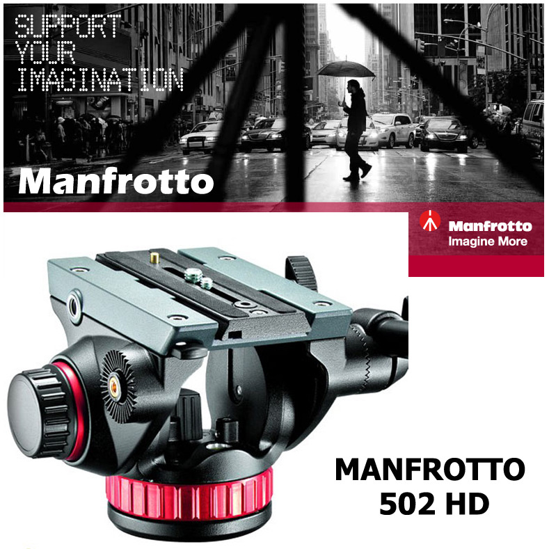 MANFROTTO MVH502AH 平座式油壓雲台(不含腳架) － 正成公司貨！保固一