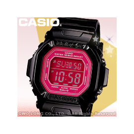 CASIO BABY-G 手錶專賣店國隆BG-5601-1 S.H.E熱情代言_數字活躍女錶_一