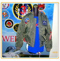 【嘎嘎屋】MIT 台灣製 空軍飛行夾克 外套 制式夾克JU-001 綠色 飛夾