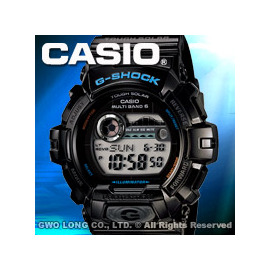 CASIO 手錶專賣店國隆GWX-8900 電波光動能衝浪電子男錶(另GLX-150