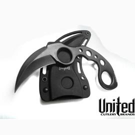 美國聯合刀廠United Cutlery-Undercover Karambit (黑平刃)-#UC-1466B