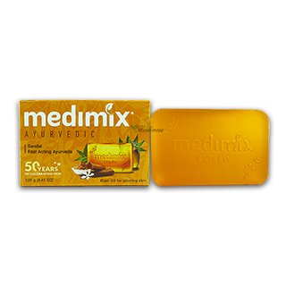 [Medimix 草本檀香美膚皂]/手工皂 (橘色) 125g 杜拜帆船飯店指定 限時優惠 超商只能裝35顆