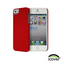 【icover】iPhone5/5S/SE 原色系列背蓋- 紅色