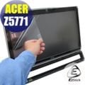 【EZstick】ACER AIO Z5771 23.6吋寬專用LCD靜電式霧面螢幕貼(多點觸控專用 滑順型)另有客製化尺寸服務