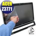 【EZstick】ACER AIO Z3771 21.5吋寬專用LCD靜電式霧面螢幕貼(多點觸控專用 滑順型)另有客製化尺寸服務