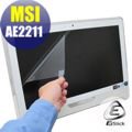 【EZstick】MSI AE2211 22吋寬專用LCD靜電式霧面螢幕貼(多點觸控專用 滑順型)另有客製化尺寸服務