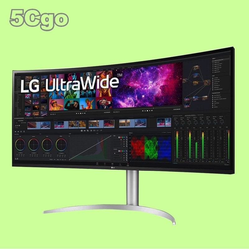 5Cgo【權宇】LG UltraWide 40WP95C-W 40型 Nano IPS曲面多工作業顯示器 3年保 含稅