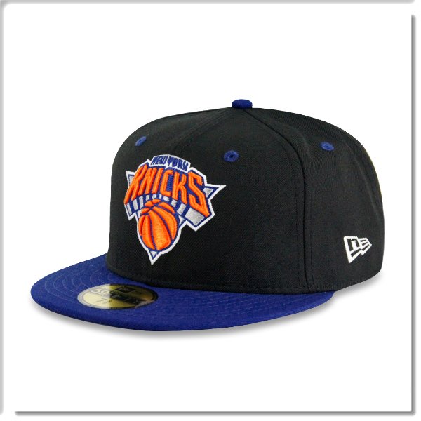 【ANGEL NEW ERA】NEW ERA NBA 紐約 尼克 經典黑 雙色 59FIFTY 街頭 嘻哈 全封帽