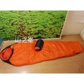 Litume 意都美GD500-22 頂級鵝絨箱型立體隔間睡袋500g 橘色 ( -10-10℃ )