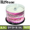 RiStone 空白光碟片 日本版 A+ DVD+R 8X DL 8.5GB x 50P