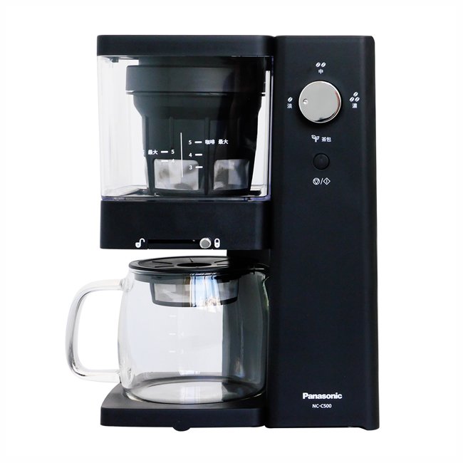 (免運+零利率)送咖啡豆研磨機 Panasonic國際牌5人份冷萃咖啡機 NC-C500贈品咖啡豆1包