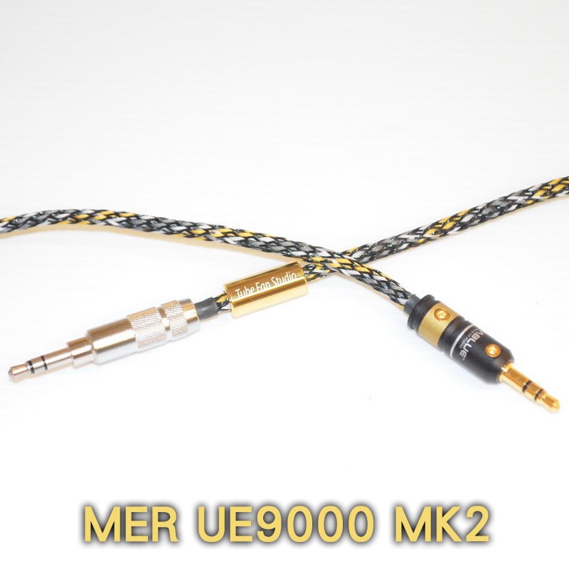 志達電子 MER-UE9000-MK2 管迷 德國Mundorf 金銀合金線蕊 3.5mm Aux / HD598(M50x) / SRH840 / 3.5mm加長 / 2.5mm加長 耳機專用升級線