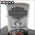 ◆斯摩客商店◆【ZIPPO】美系~哈雷~Harley-Davidso n-老鷹圖案貼飾NO.200HD.H284