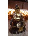 黃財神(藏巴拉) 銅製佛像