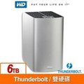 WD My Book Thunderbolt Duo 6TB(3TBx2) 3.5吋雙硬碟儲存系統