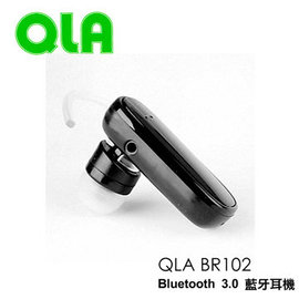 出清 QLA BR102 BR-102 藍芽耳機/3.0版/耳掛式藍牙耳機/羽量級超輕/遠寬公司貨/免持聽筒/HAPPY購商品館