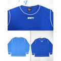 *新莊新太陽* ZETT 台灣製 高級 吸汗 透氣 長袖 練習衣 BOTT-800N 3色 黑 寶藍 深藍 品質特價600