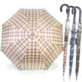 【 wepon 】蘇格蘭風格紋長柄雨傘 一支