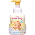 【JPGO日本購】日本製 COW 牛乳石鹼 Baby Soap 嬰兒 泡沫 沐浴乳 400ml~滋潤款